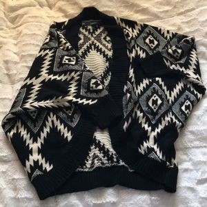 Forever 21 printed cardigan